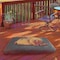 Pet Adobe Waterproof Memory Foam Pet Bed for Indoor/Outdoor Water Resistant and Washable Cover 36 in x 27 in Gray 673550DYF - alternate 7